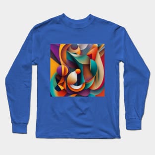 Abstract NFT Long Sleeve T-Shirt